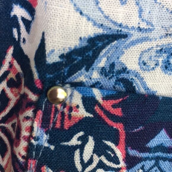 Cathy Daniels Sz S NWT Sleeveless Button Down - Picture 7 of 12